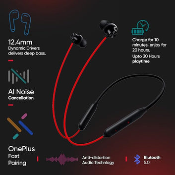 OnePlus Bullets Z2 Bluetooth Wireless in Ear